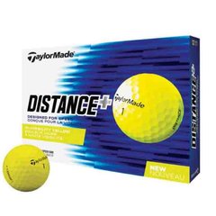 Мячи TaylorMade Distance+ yellow