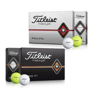 4 коробки (48 мячей) Titleist Pro V1 или Pro V1х Balls 2019 + подарок (Только заказ)