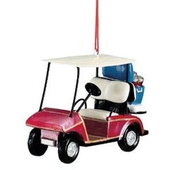 Игрушка на елку Golf Cart