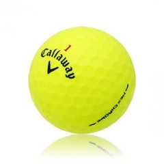 Б\у 10 мячей для гольфа Callaway Yellow