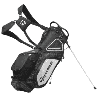 Сумка для гольфу TaylorMade PRO 8.0 BLACK / WHITE