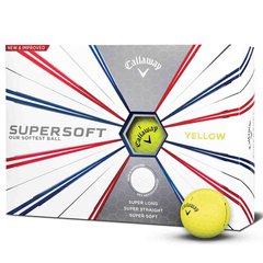 Мячи Callaway SuperSoft yellow