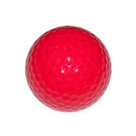 Червоний м'яч гольфа або міні-гольфа